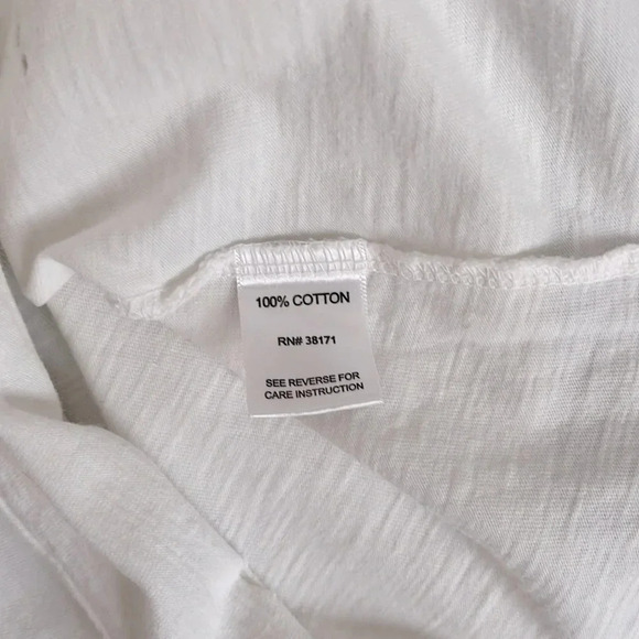 NWOT NYTT Cotton Distressed Cut Out Dress, Size L - Picture 9 of 11